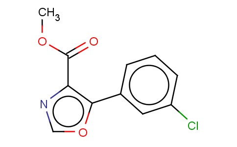 METHYL 5-(3-CHLOROPHENYL)OXAZOLE-4-CARBOXYLATE
